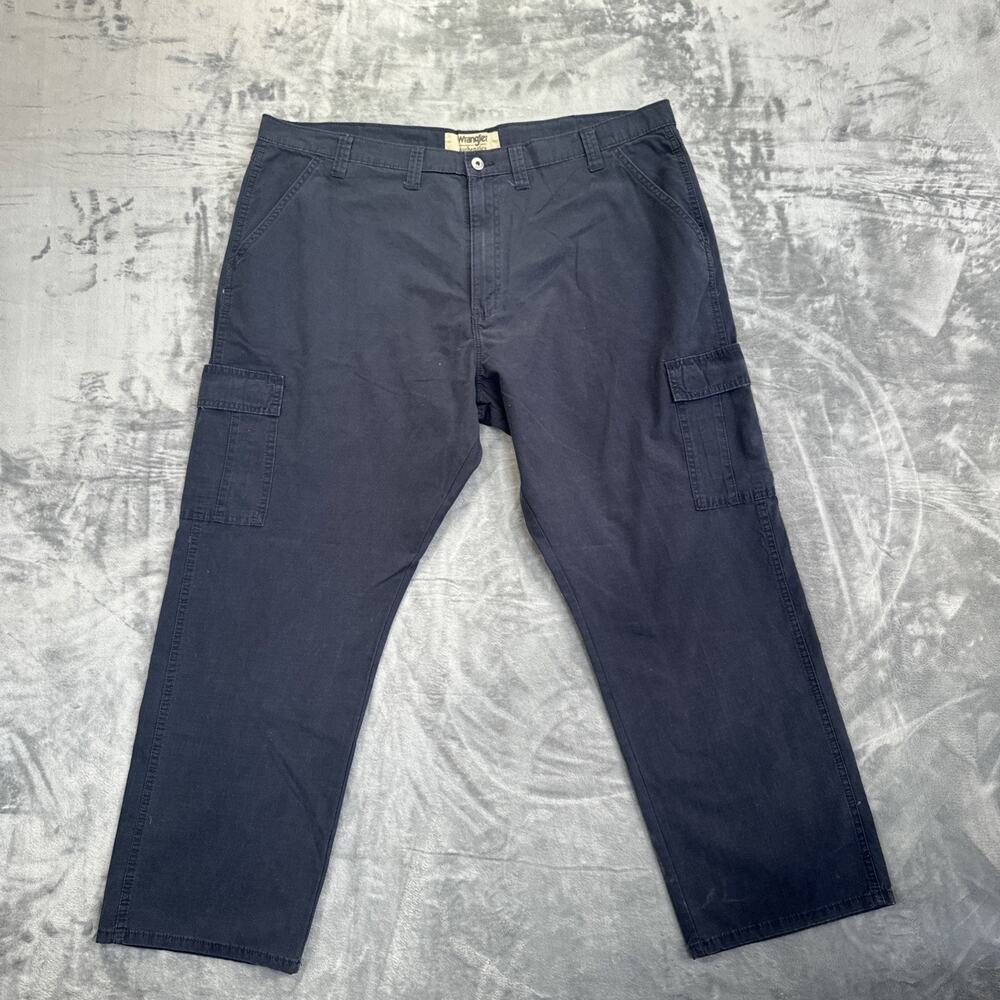 Wrangler Authentics Cargo Pants Men's Size 44x30‎ Dark Blue Pants
